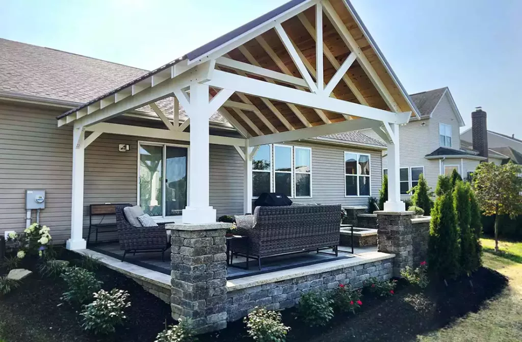 Pavilion Landscaping After- Marney