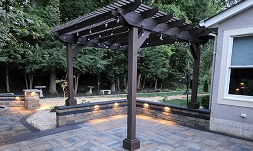 Brown Pergola pergola