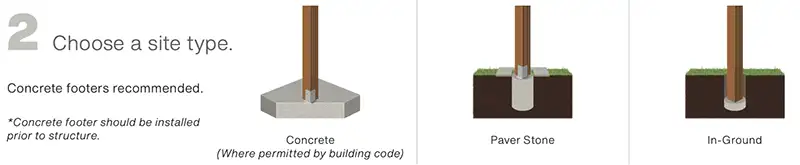 Design Wood Pavillion Step 2 outdoor pavilions