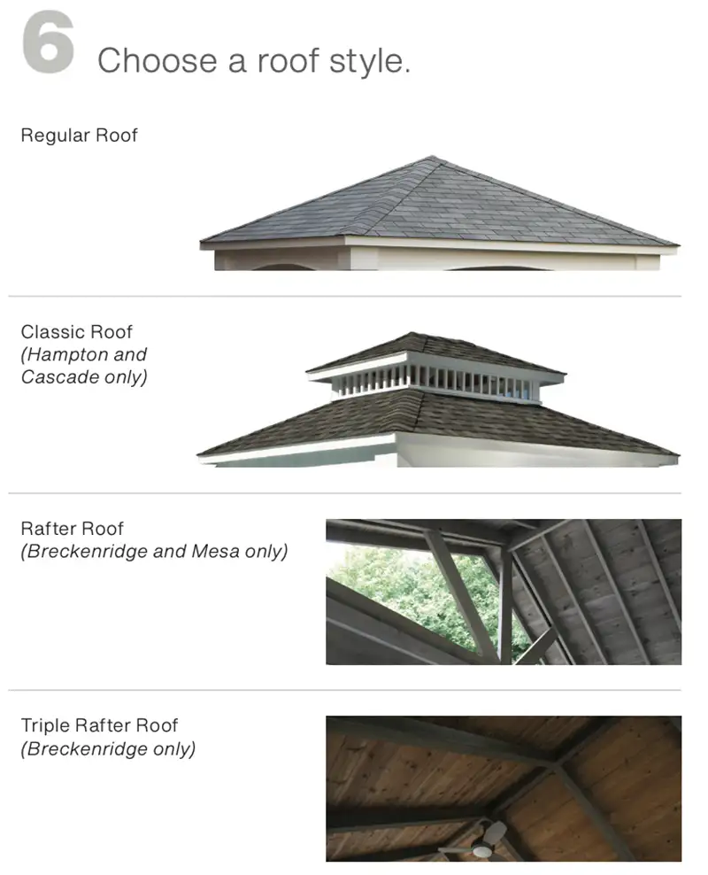 Design Wood Pavillion Step 6 outdoor pavilions