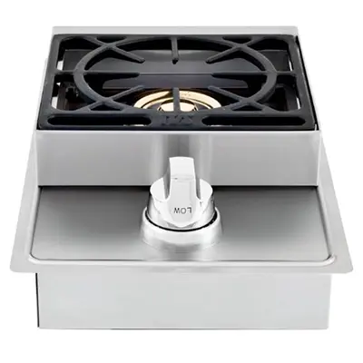 Outdoor Side Burner Cooking outdoor kitchen design