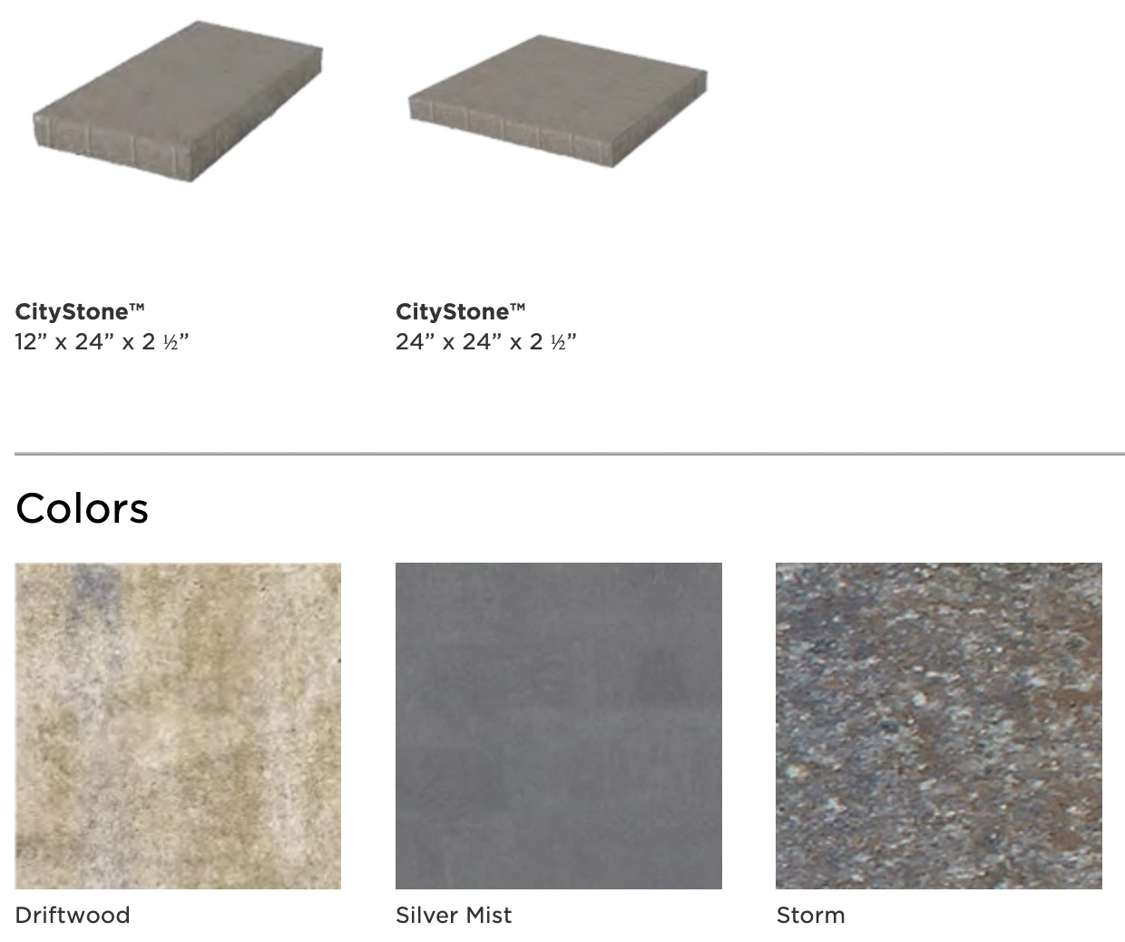 Citystone Xl Pavers patio landscaping in ohio