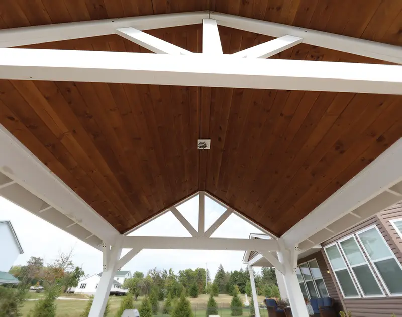 Breckenridge Wood Pavilion outdoor pavilions