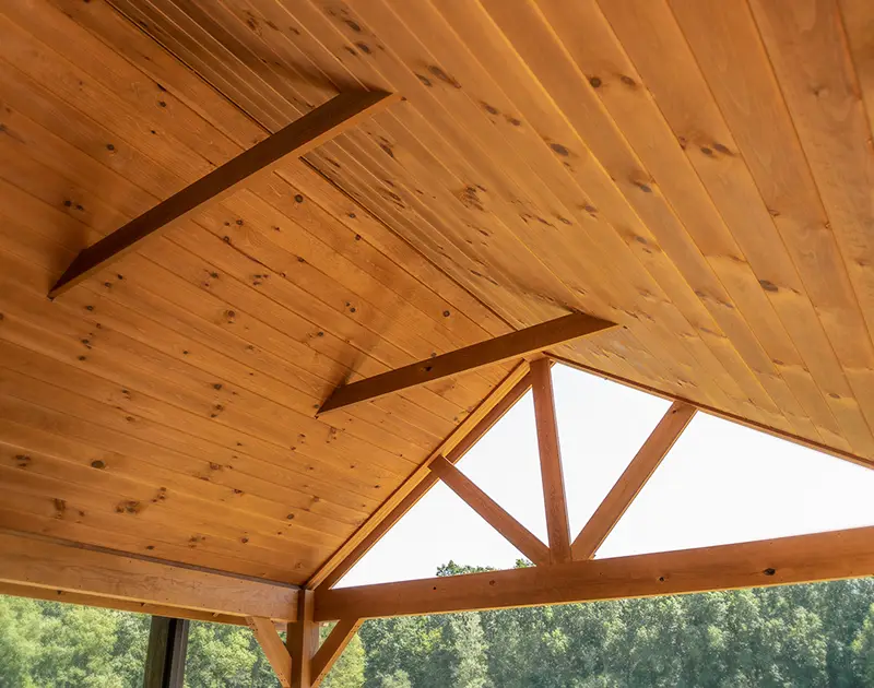 Breckenridge Wood Pavilion outdoor pavilions