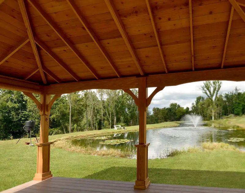 Hampton Wood Pavilion outdoor pavilions