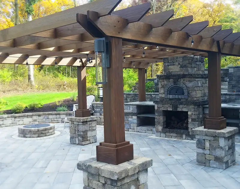 Mendoza Wood Pergola pergolas