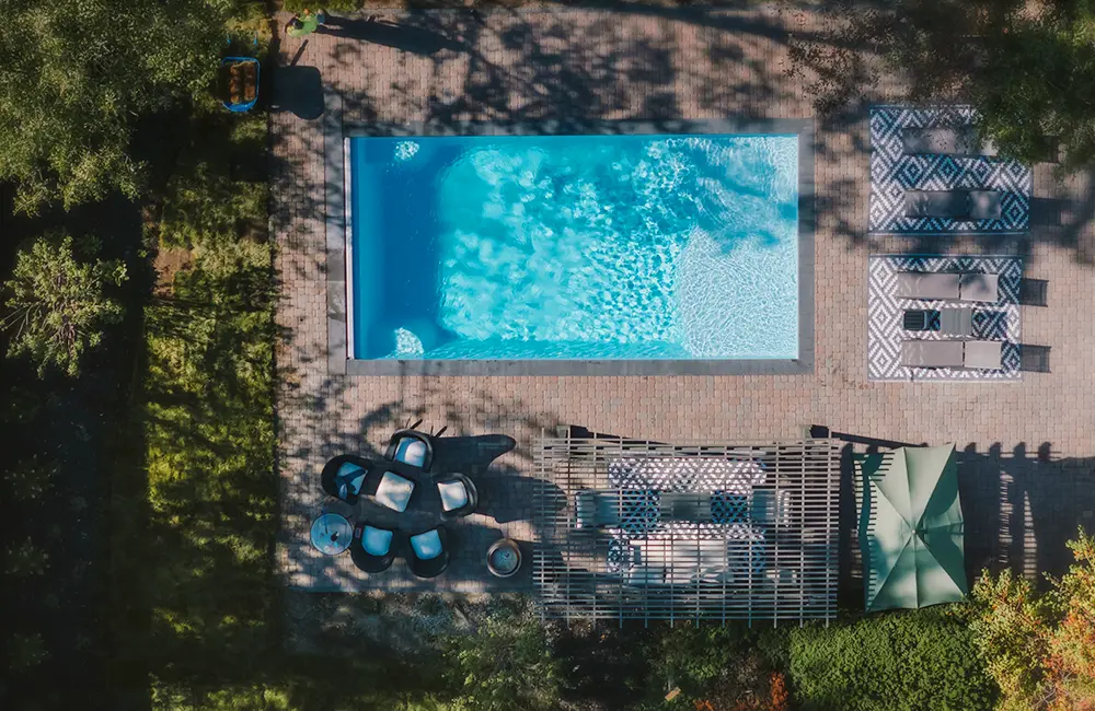 Bexley Project Overview Pool Install Bexley Project Overview Pool Install farmhouse patio