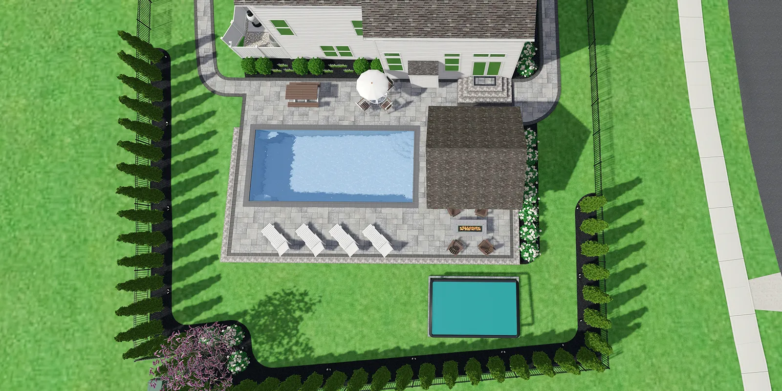 Delaware outdoor living destination 3D Design3 Delaware Outdoor Living Destination D Design farmhouse patio